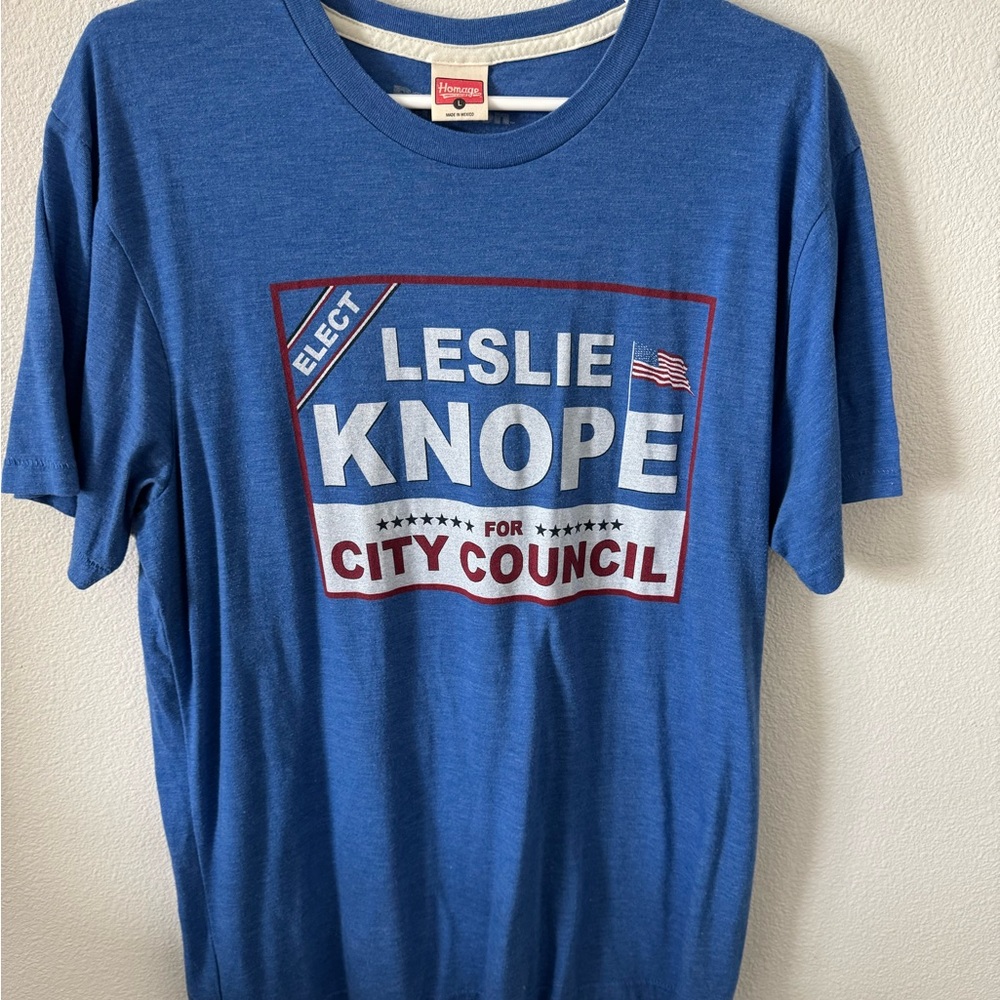 HOMAGE Blue Graphic Tee